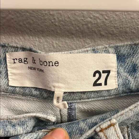 Rag & Bone Miramar Terry Sofie Wide leg ankle length pants - Picture 2 of 8